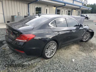 2021 Genesis G70 2.0T with VIN KMTG64LA4MU070349, listed as a Copart auction lot 73862434 with 41,120 mi miles and Salvage Title. Bid and sale history available at carsss.com. Image 3.