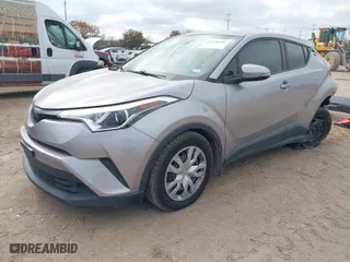 2019 Toyota C-HR XLE with VIN JTNKHMBX8K1054352, listed as a IAAI auction lot 41478296 with 67,658 mi miles. Bid and sale history available at carsss.com. Image 18.