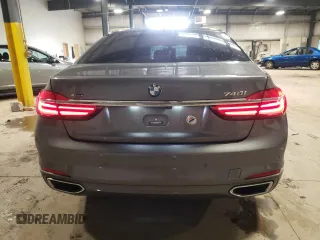 2018 BMW 7 Series 740i xDrive with VIN WBA7E4C5XJGV24275, listed as a Copart auction lot 48987063 with 48,864 mi miles. Bid and sale history available at carsss.com. Image 6.
