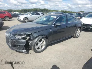2019 Audi A4 with VIN WAUDNBF42KN019080, listed as a Copart auction lot 73334564 with 50,983 mi miles and Salvage title. Bid and sale history available at DreamBid. Image 1.