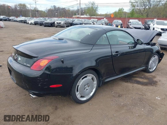 2002 Lexus SC 430 z VIN JTHFN48Y920032217, wystawiony jako IAAI lot #42091287 z przebiegiem 62 093 mil mil oraz . Historia ofert i sprzedaży dostępna na DreamBid. Obrazek 4.