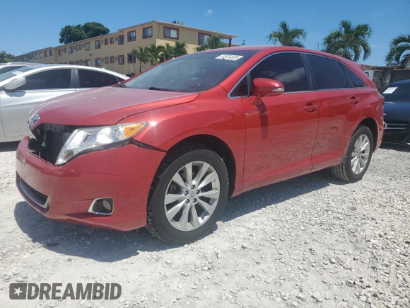 2013 Toyota Venza LE with VIN 4T3BA3BB5DU042316, listed as a Copart auction lot 61934535 with 85,391 mi miles and Salvage title. Bid and sale history available at DreamBid. Image 1.