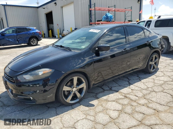 2013 Dodge Dart SXT with VIN 1C3CDFBA7DD259064, listed as a Copart auction lot 61401165 with 169,515 mi miles and Salvage title. Bid and sale history available at DreamBid. Image 1.