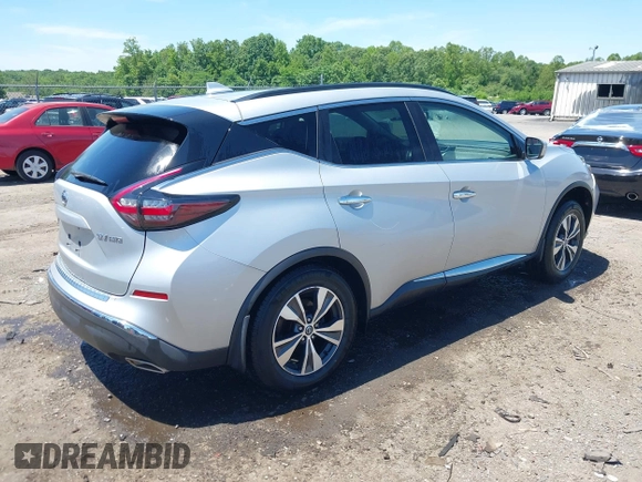 2019 Nissan Murano SL z VIN 5N1AZ2MS7KN163411, wystawiony jako IAAI lot #42268021 z przebiegiem 67 518 mil mil oraz . Historia ofert i sprzedaży dostępna na DreamBid. Obrazek 4.
