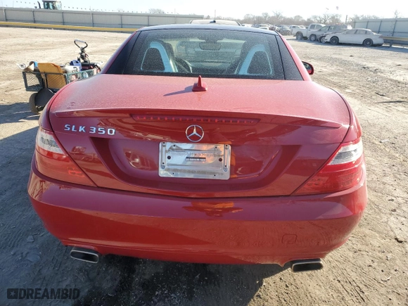 2012 Mercedes-Benz SLK-Class SLK 350 with VIN WDDPK5HA5CF036731, listed as a Copart auction lot 85322314 with 59,548 mi miles and Salvage Title. Bid and sale history available at carsss.com. Image 6.