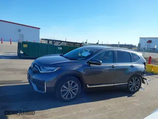 2021 Honda CR-V Touring with VIN 2HKRW2H96MH663358, listed as a IAAI auction lot 41217973 with 51,368 mi miles. Bid and sale history available at carsss.com. Image 15.