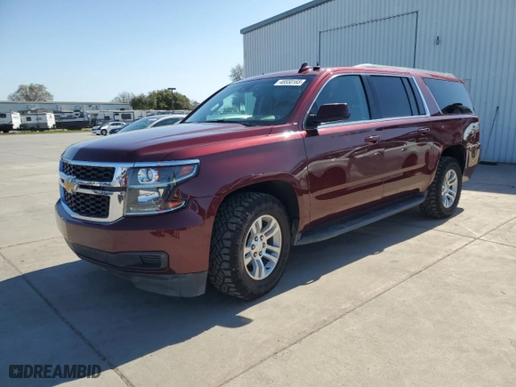 2017 Chevrolet Suburban LT with VIN 1GNSKHKC6HR192726, listed as a Copart auction lot 48550165 with NaN miles and Salvage Title. Bid and sale history available at carsss.com. Image 1.