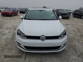 2015 Volkswagen Golf SportWagen TDI SE with VIN 3VWCA7AU9FM502755, listed as a Copart auction lot 81731214 with Not Provided miles and Salvage Title. Bid and sale history available at carsss.com. Image 5.