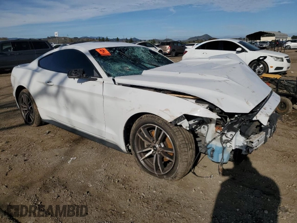 2015 Ford Mustang EcoBoost with VIN 1FA6P8TH0F5339753, listed as a Copart auction lot 46123435 with 116,292 mi miles and Salvage Title. Bid and sale history available at DreamBid. Image 4.