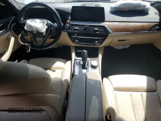 2020 BMW 5 Series 530e with VIN WBAJA9C07LCD42789, listed as a Copart auction lot 52234345 with Not Provided miles and Salvage Title. Bid and sale history available at DreamBid. Image 8.