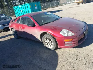 2002 Mitsubishi Eclipse GS with VIN 4A3AC44G92E072697, listed as a IAAI auction lot 41397616 with 220,033 mi miles. Bid and sale history available at carsss.com. Image 1.