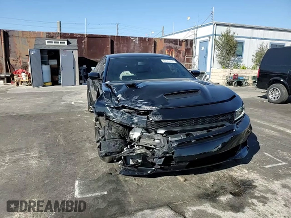 2023 Dodge Charger SRT Hellcat Widebody Jailbreak with VIN 2C3CDXL92PH626230, listed as a Copart auction lot 47018835 with 5,199 mi miles and Salvage Title. Bid and sale history available at carsss.com. Image 10.
