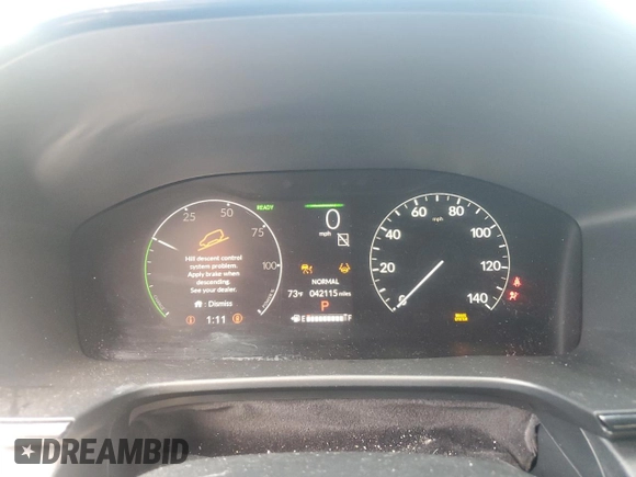 2023 Honda CR-V Sport with VIN 7FARS6H56PE019625, listed as a Copart auction lot 46481605 with 42,115 mi miles and Non Repairable. Bid and sale history available at DreamBid. Image 9.