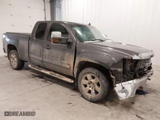 2011 GMC Sierra 1500 SLE with VIN 1GTR2VE33BZ297569, listed as a IAAI auction lot 41335201 with 170,369 mi miles. Bid and sale history available at carsss.com. Image 1.