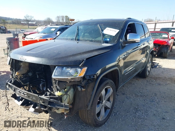 2015 Jeep Grand Cherokee Limited with VIN 1C4RJEBG5FC686376, listed as a IAAI auction lot 41705191 with 1 mi miles. Bid and sale history available at carsss.com. Image 2.