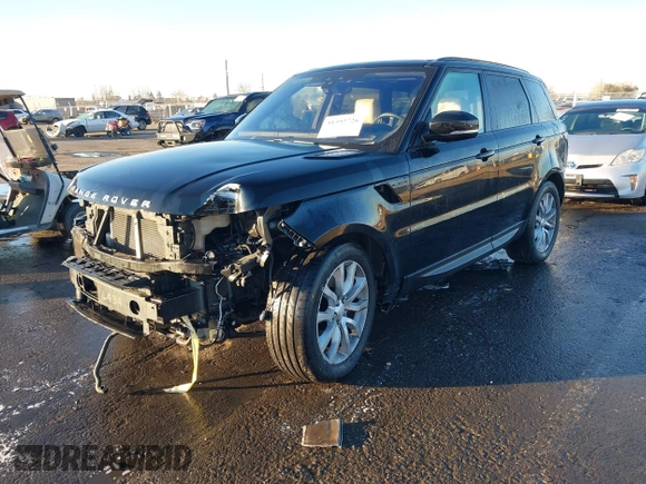 2017 Land Rover Range Rover Sport HSE z VIN SALWR2FVXHA683080, wystawiony jako IAAI lot #41392726 z przebiegiem 57 404 mil mil oraz . Historia ofert i sprzedaży dostępna na DreamBid. Obrazek 2.