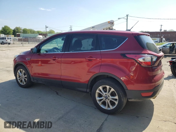 2017 Ford Escape SE with VIN 1FMCU0GD2HUB65641, listed as a Copart auction lot 55943005 with 74,578 mi miles and Clean Title. Bid and sale history available at DreamBid. Image 2.