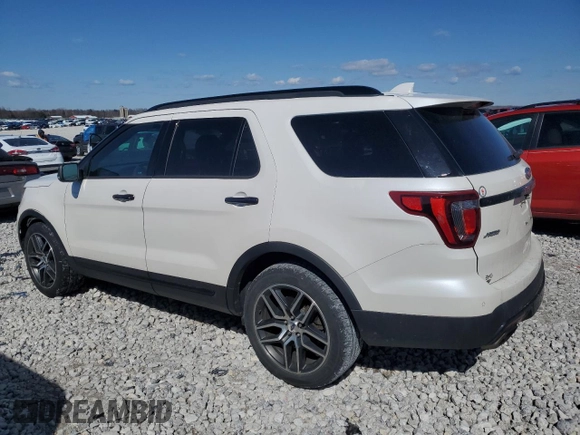2016 Ford Explorer Sport with VIN 1FM5K8GT3GGC12418, listed as a Copart auction lot 53254395 with 135,186 mi miles and Salvage title. Bid and sale history available at DreamBid. Image 2.