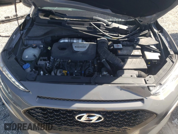 2021 Hyundai Kona Night Edition with VIN KM8K6CA53MU687603, listed as a Copart auction lot 75451844 with 18,292 mi miles and Salvage Title. Bid and sale history available at DreamBid. Image 12.