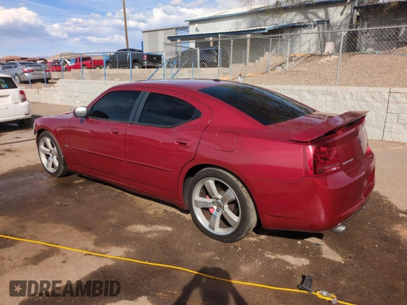 2006 Dodge Charger SRT-8 with VIN 2B3LA73W56H369414, listed as a Copart auction lot 49818765 with 117,563 mi miles and Salvage Title. Bid and sale history available at DreamBid. Image 2.