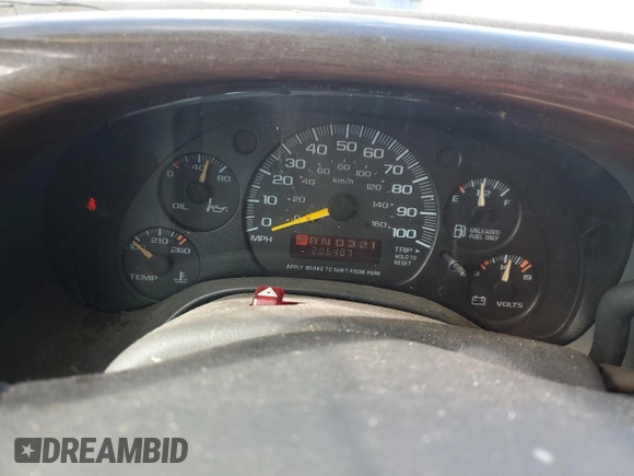 2000 Chevrolet Express Cargo Van w/YF7 with VIN 1GBFG15RXY1264551, listed as a Copart auction lot 88008385 with 206,407 mi miles and Salvage Title. Bid and sale history available at carsss.com. Image 9.