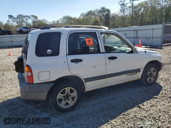 2003 Chevrolet Tracker z VIN 2CNBE13C736912038, wystawiony jako Copart lot #80422844 z przebiegiem 242 512 mil mil oraz Szkoda całkowita • Salvage title. Historia ofert i sprzedaży dostępna na DreamBid. Obrazek 3.