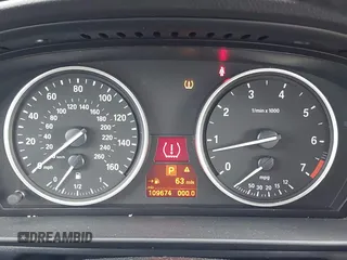 2010 BMW 5 Series 550i with VIN WBANW5C52ACT56729, listed as a IAAI auction lot 41511672 with 109,674 mi miles and . Bid and sale history available at DreamBid. Image 7.