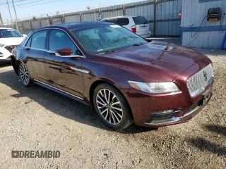 2019 Lincoln Continental Select with VIN 1LN6L9SK4K5606505, listed as a Copart auction lot 85774554 with 33,191 mi miles and Salvage Title. Bid and sale history available at carsss.com. Image 4.