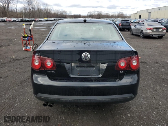 2008 Volkswagen Jetta Sedan SE with VIN 3VWRM71K48M106249, listed as a Copart auction lot 49854655 with 140,800 mi miles and Salvage Title. Bid and sale history available at carsss.com. Image 6.