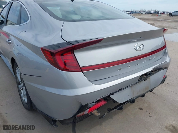 2023 Hyundai Sonata SEL with VIN KMHL14JAXPA301853, listed as a IAAI auction lot 41680592 with 60,539 mi miles. Bid and sale history available at carsss.com. Image 6.