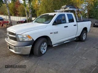 2017 Ram 1500 Tradesman with VIN 1C6RR7FT1HS764518, listed as a Copart auction lot 77425204 with 87,145 mi miles and Salvage title. Bid and sale history available at DreamBid. Image 1.