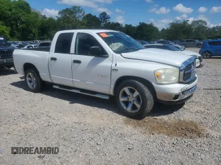 2008 Dodge 1500 SLT with VIN 1D7HA182X8S570864, listed as a Copart auction lot 56417825 with 201,126 mi miles and Salvage title. Bid and sale history available at DreamBid. Image 4.