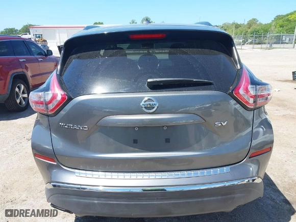 2015 Nissan Murano SL with VIN 5N1AZ2MG1FN281343, listed as a IAAI auction lot 41964042 with 127,146 mi miles. Bid and sale history available at carsss.com. Image 16.