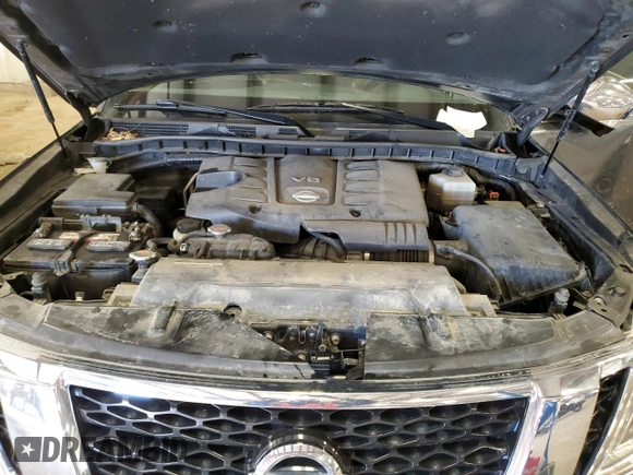 2017 Nissan Armada Platinum with VIN JN8AY2NE9H9707669, listed as a Copart auction lot 51083055 with 158,098 mi miles and Clean Title. Bid and sale history available at carsss.com. Image 12.