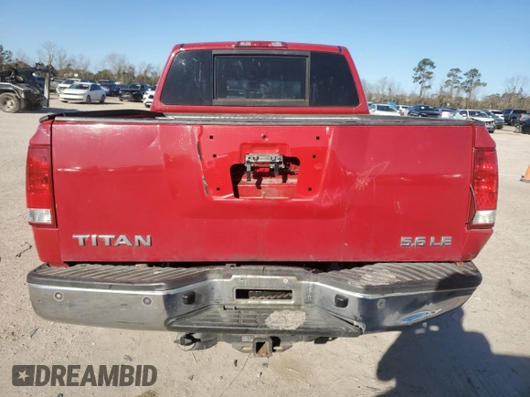 2007 Nissan Titan XE z VIN 1N6BA07A67N216434, wystawiony jako Copart lot #47996475 z przebiegiem 121 315 mil mil oraz Czysty tytuł • Clean title. Historia ofert i sprzedaży dostępna na DreamBid. Obrazek 6.