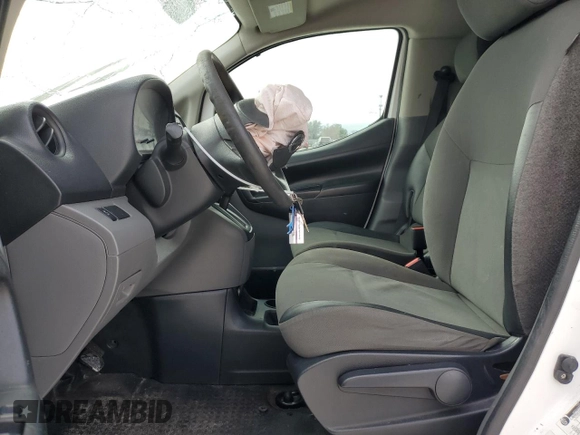 2017 Nissan NV200 S with VIN 3N6CM0KNXHK722409, listed as a Copart auction lot 41494795 with 101,558 mi miles and Salvage title. Bid and sale history available at DreamBid. Image 7.