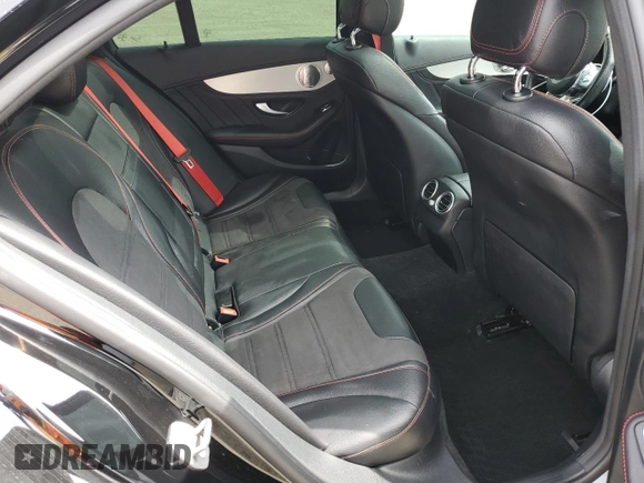 2021 Mercedes-Benz C 43 AMG with VIN W1KWF6EB9MR616681, listed as a Copart auction lot 66901253 with 40,668 mi miles and . Bid and sale history available at DreamBid. Image 10.
