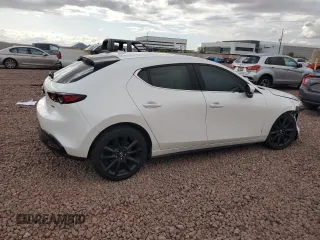 2020 Mazda 3 Premium Package with VIN JM1BPANM5L1174408, listed as a Copart auction lot 51709595 with 48,348 mi miles and Salvage Title. Bid and sale history available at carsss.com. Image 3.