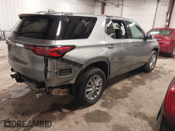 2023 Chevrolet Traverse LT z VIN 1GNEVHKW6PJ226546, wystawiony jako IAAI lot #42324587 z przebiegiem 34 929 mil mil oraz . Historia ofert i sprzedaży dostępna na DreamBid. Obrazek 4.
