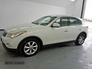 2008 Infiniti EX Journey z VIN JNKAJ09E08M301595, wystawiony jako Copart lot #58173485 z przebiegiem 229 388 mil mil oraz Czysty tytuł • Clean title. Historia ofert i sprzedaży dostępna na DreamBid. Obrazek 1.