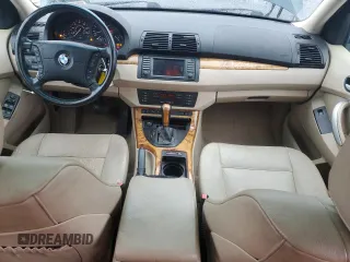 2003 BMW X5 4.4i with VIN 5UXFB33523LH41641, listed as a Copart auction lot 73943304 with 74,753 mi miles and Clean Title. Bid and sale history available at carsss.com. Image 8.