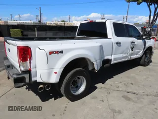 2024 Ford F-350 XL with VIN 1FT8W3DT5REC30446, listed as a Copart auction lot 47858355 with 23,261 mi miles and Salvage Title. Bid and sale history available at DreamBid. Image 3.
