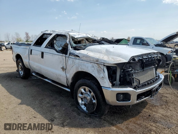 2011 Ford F-250 XL with VIN 1FT7W2BT4BED09718, listed as a Copart auction lot 54230835 with Not provided miles and Salvage title. Bid and sale history available at DreamBid. Image 4.