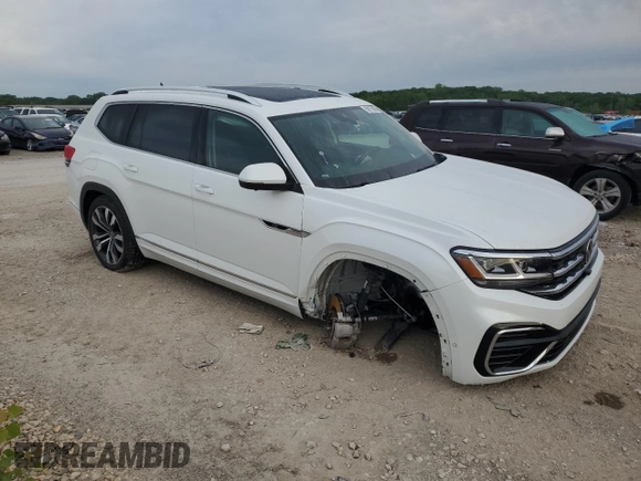 2023 Volkswagen Atlas SEL Premium R-Line с VIN 1V2FR2CA9PC503100, выставлен на аукционе Copart как лот 58173885 с пробегом 43 016 миль миль и Списание • Salvage title. История ставок и продаж доступна на DreamBid. Изображение 4.