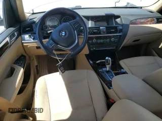 2016 BMW X3 sDrive28i with VIN 5UXWZ7C51G0R32183, listed as a Copart auction lot 53120275 with 110,532 mi miles and Salvage Title. Bid and sale history available at DreamBid. Image 8.