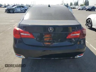 2014 Acura RLX Tech Pkg with VIN JH4KC1F57EC003829, listed as a Copart auction lot 74345714 with 194,305 mi miles and Salvage Title. Bid and sale history available at carsss.com. Image 6.