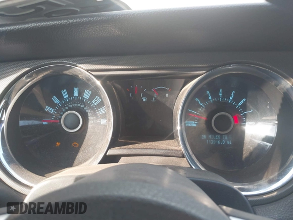 2013 Ford Mustang V6 with VIN 1ZVBP8EM7D5234320, listed as a IAAI auction lot 41512045 with 113,916 mi miles and . Bid and sale history available at DreamBid. Image 7.
