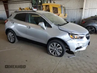 2018 Buick Encore Preferred with VIN KL4CJASB7JB656579, listed as a Copart auction lot 48068845 with 27,790 mi miles and Salvage Title. Bid and sale history available at carsss.com. Image 4.