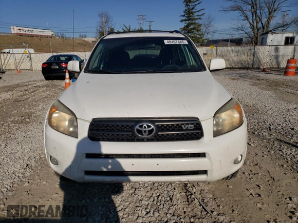 2006 Toyota RAV4 Sport with VIN JTMZK32V565001930, listed as a Copart auction lot 48497685 with 180,794 mi miles and Salvage title. Bid and sale history available at DreamBid. Image 5.