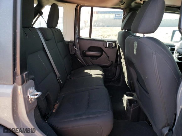 2018 Jeep Wrangler Unlimited Sport S with VIN 1C4HJXDG9JW238055, listed as a Copart auction lot 49333765 with 54,671 mi miles and Salvage Title. Bid and sale history available at carsss.com. Image 11.
